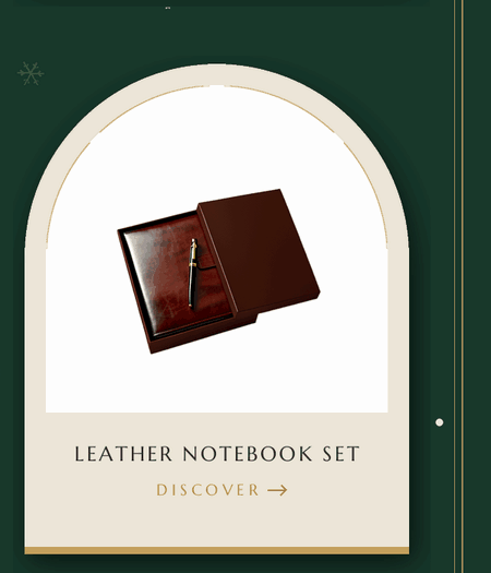 Leather Notebook Set