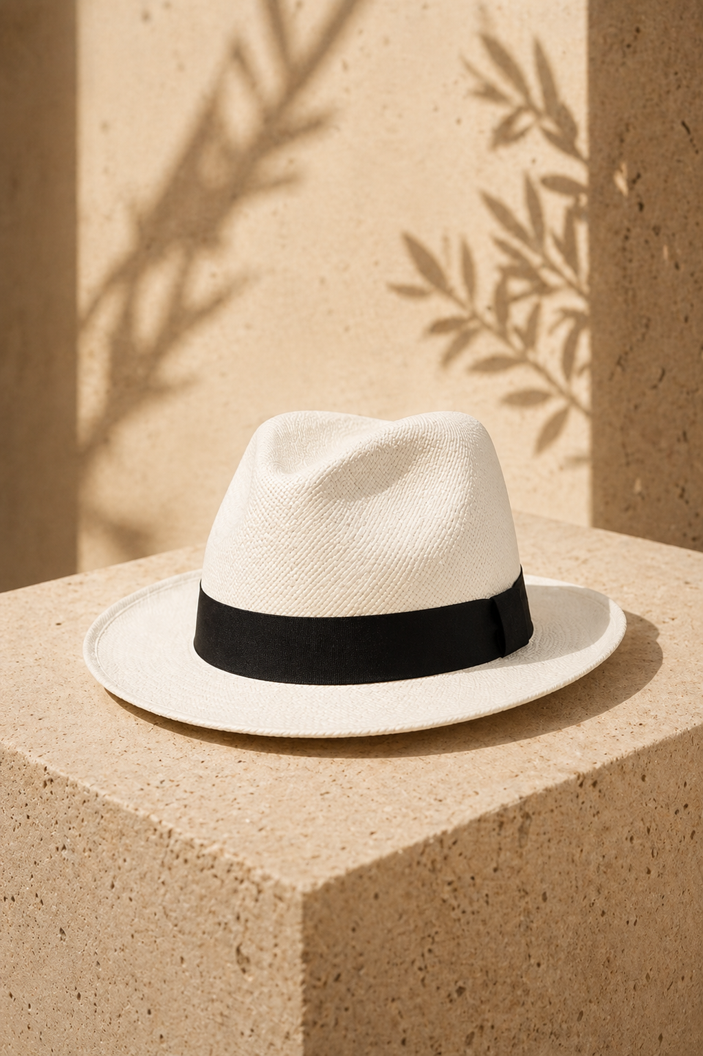 Riviera Panama Hat studio still life